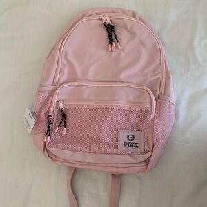 NWT Victoria’s Secret PINK Classic Canvas Laptop Backpack Dollhouse Pink
